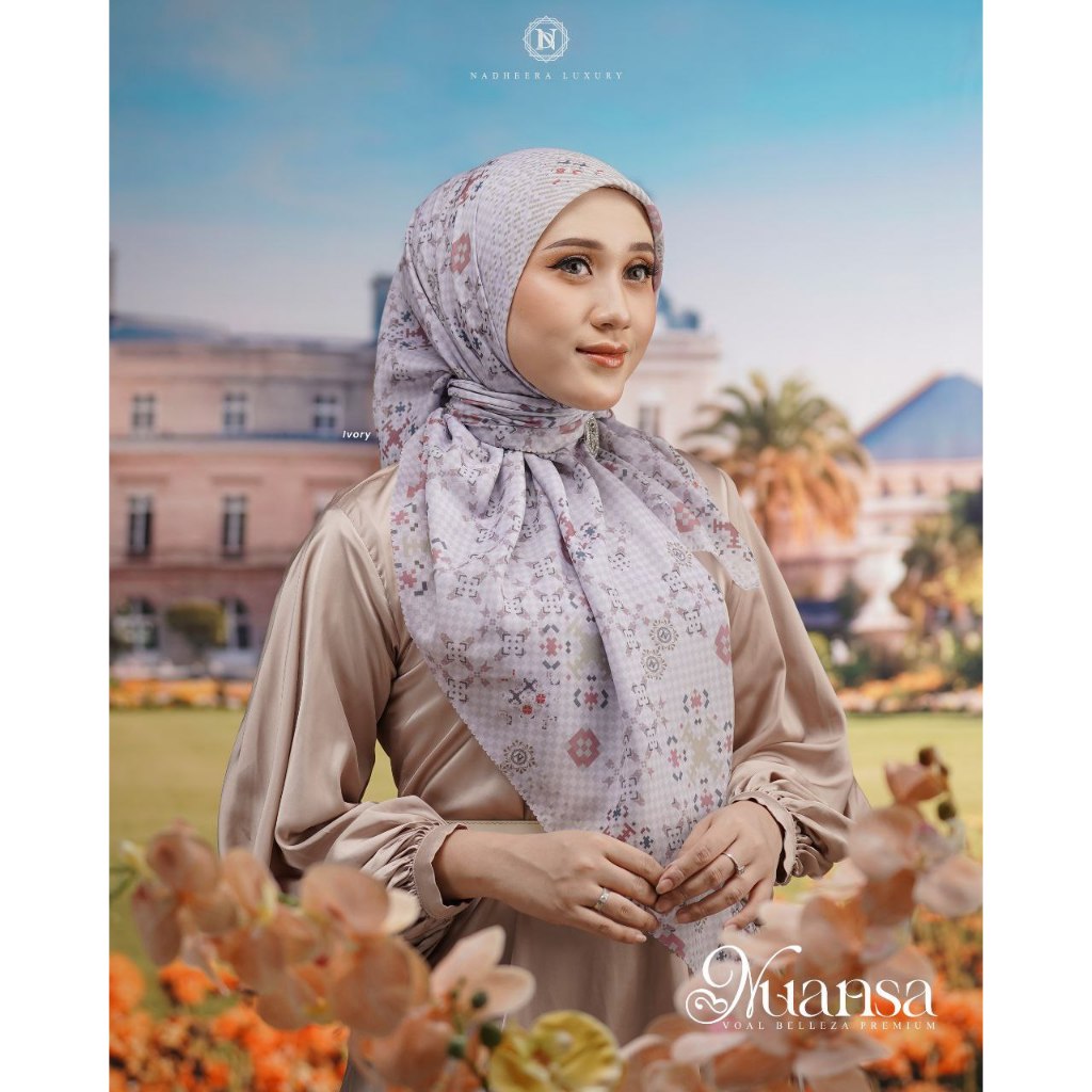 SCARF TERBARU // NUANSA SCARF NADHEERA LUXURY TERBARU // SCARF NADHEERA LUXURY // NADHEERA LUXURY //