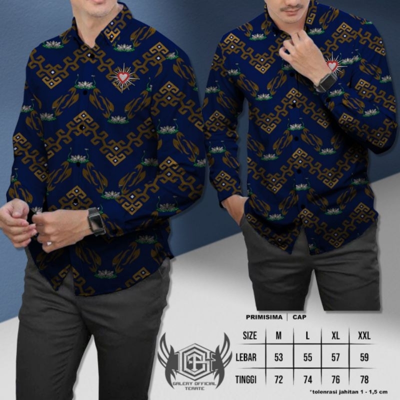 BATIK PSHT // BATIK PSHT KEREN // BATIK PSHT MOTIF BORDIR // BATIK PSHT FULL BORDIR // BATIK PSHT KE