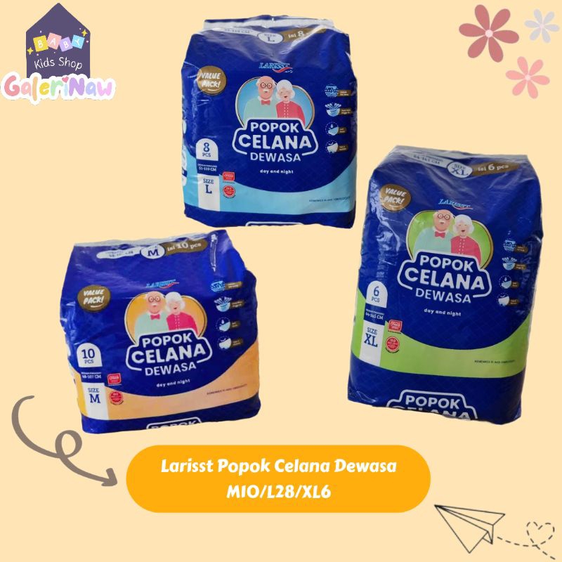 Larisst Popok Celana Pampers Dewasa