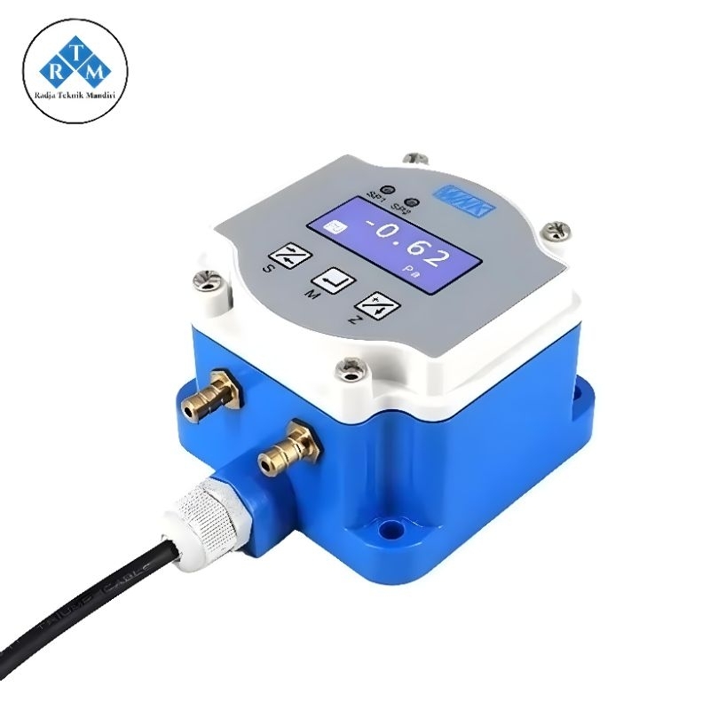 WNK Digital Air Differential Pressure Sensor Low Differential Pressure Transducer HVAC Pressure Diff