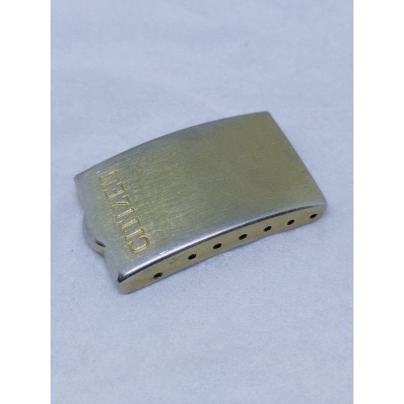 Citizen watch original vintage clasp buckle bracelet stainless gold kunci pengait rantai jam tangan 