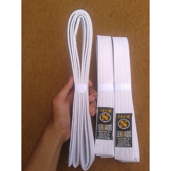 Sabuk Tingkat Karate Putih sabuk putih karate band karate putih taekwondo band putih