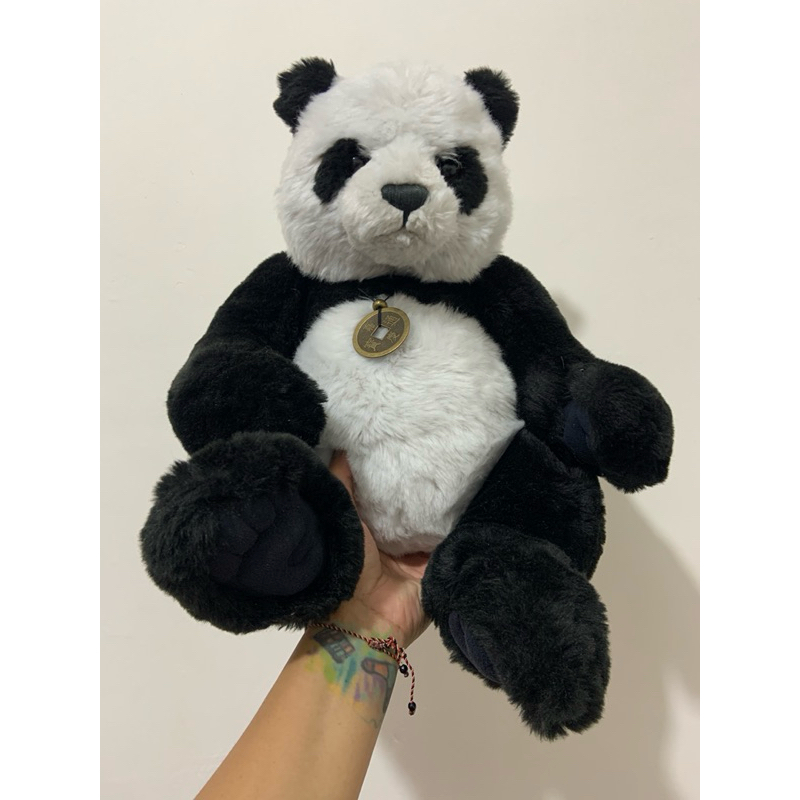 Charlie Bear Collectible - 'Sweetheart' CB141466 Black & White Panda