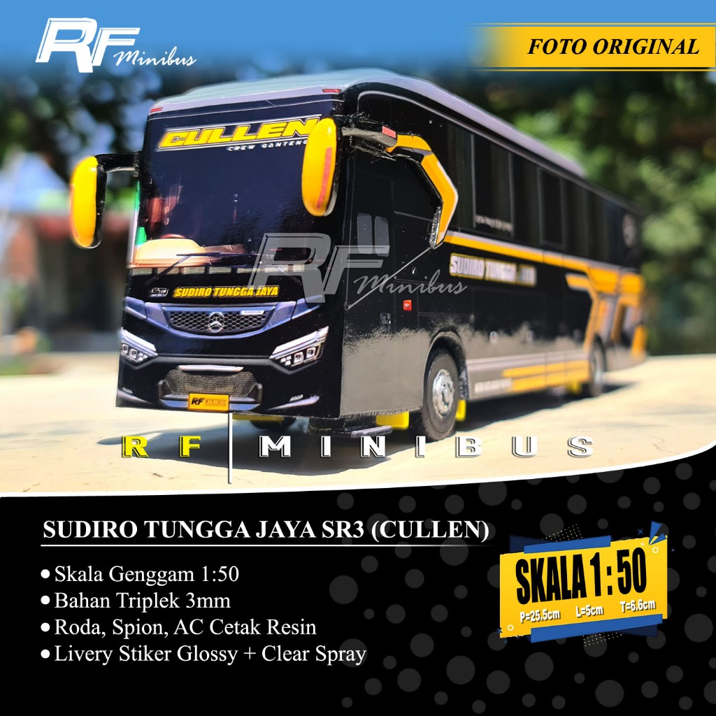 Miniatur Bus STJ (Cullen) SR3 Discovery Skala 1:50