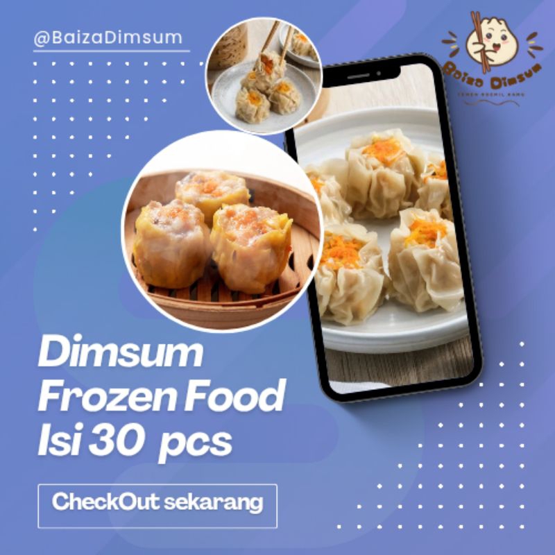 

Dimsum Frozen Isi 30 pcs - HALAL