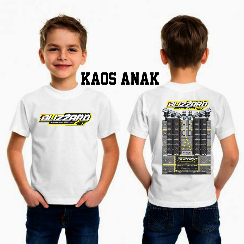 Blizzard Kaos Anak BLIZZARD