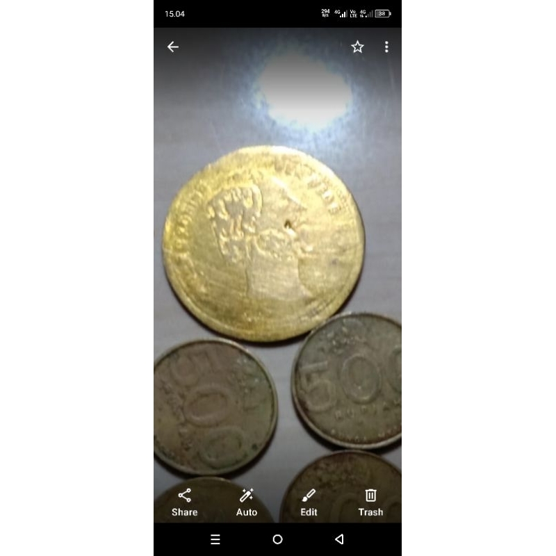 koin Willem koning 2 1/2asli