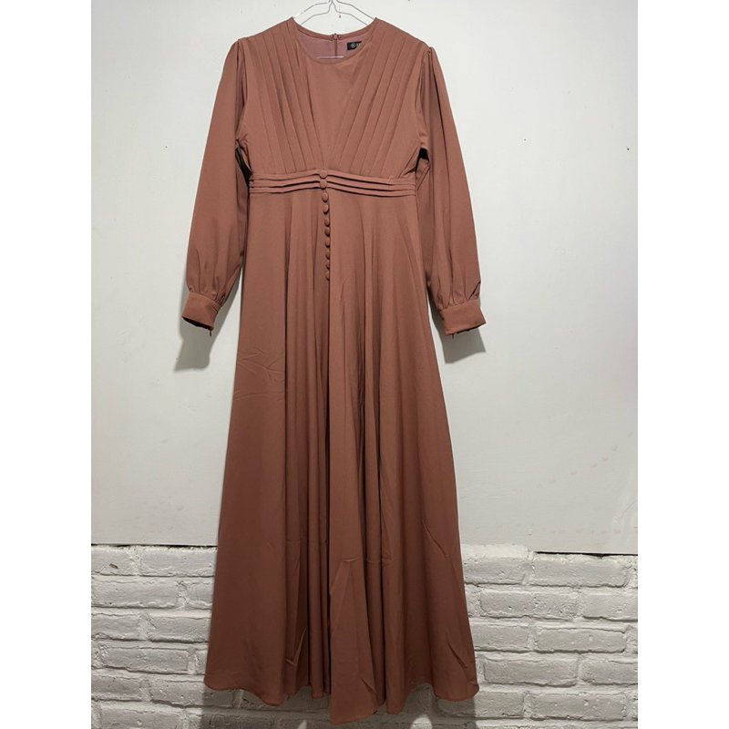 preloved jasmine dress XS set pashmina ori by kazami store