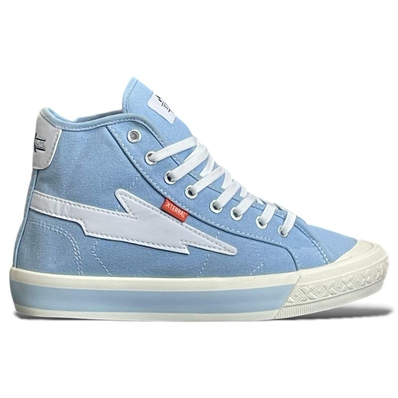 Sepatu XternalStepSure - Sepatu Sneakers Mitterns Storm High Ice Blue