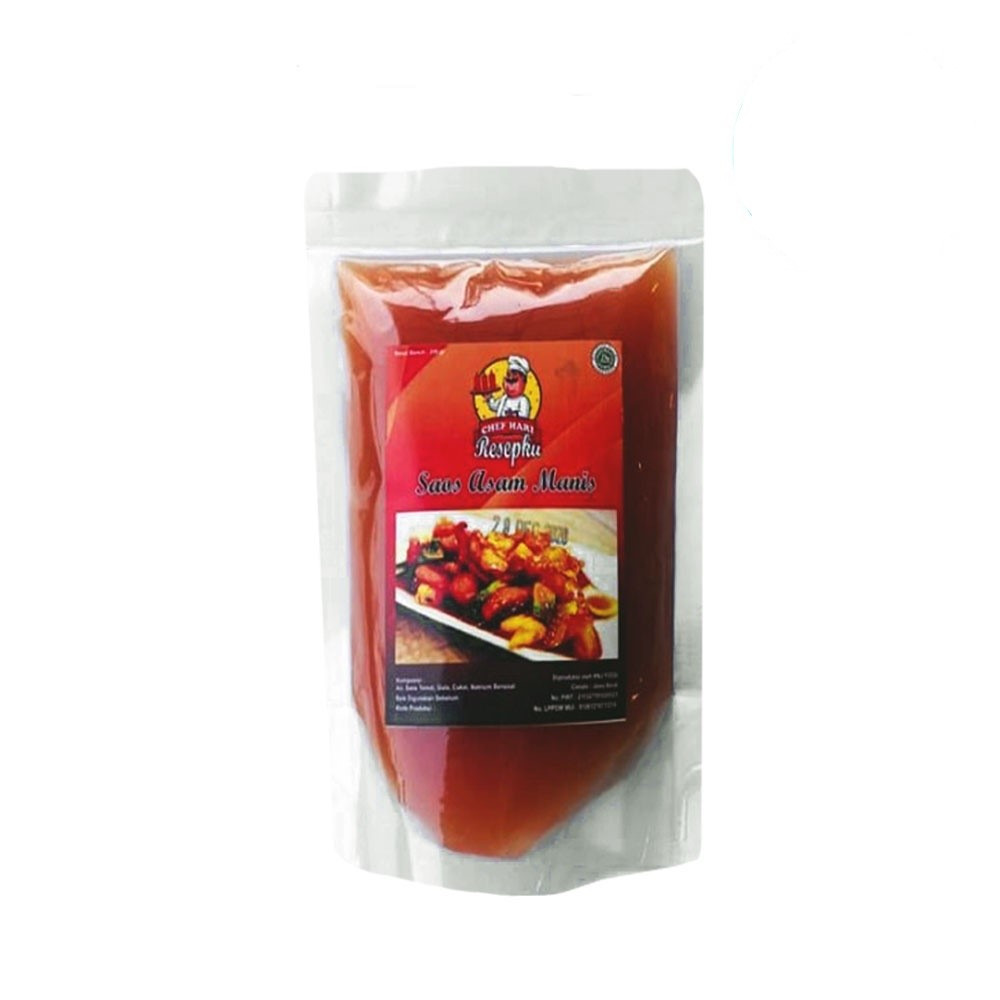 

Bumbu Saus Asam Manis Instan CHEF HARI RESEPKU 250 Gr Sweet Sour Sauce