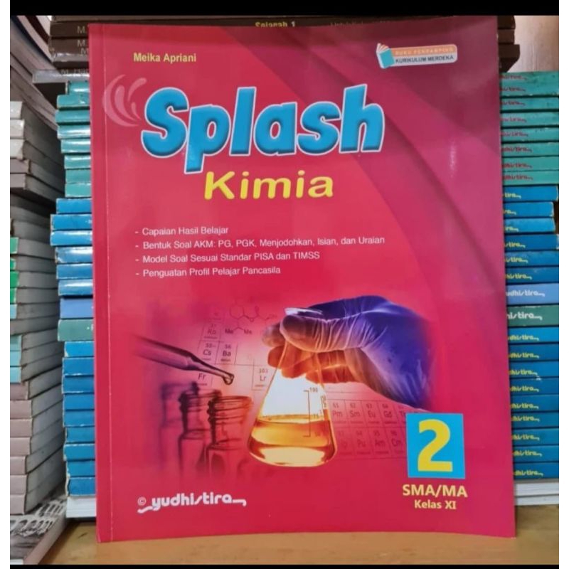 Buku Yudhistira Splash Kimia kelas 10 11 12 SMA Kurmer
