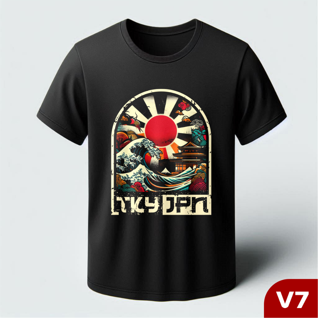 Kaos Japan V7 MAJAPAHIT APPAREL