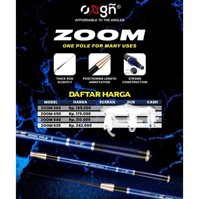 tegek oxgn zoom pole carbon