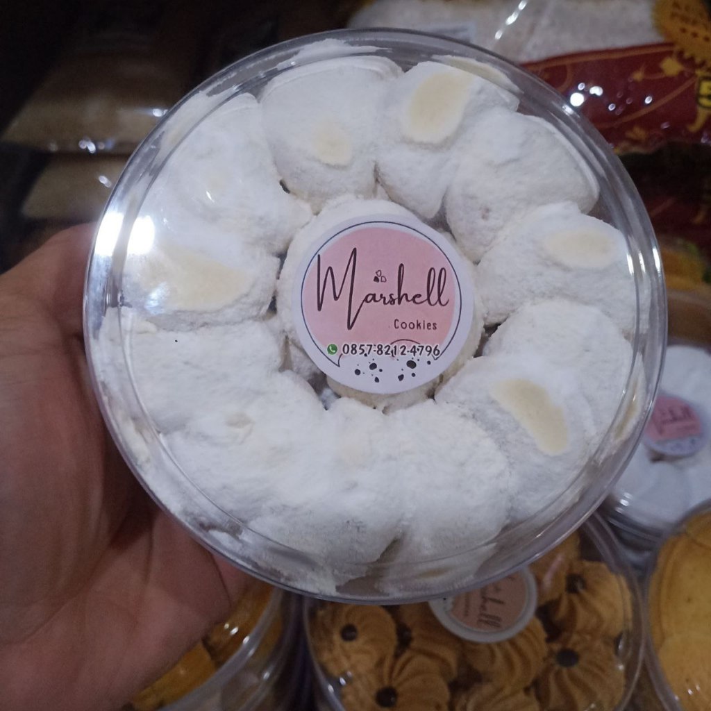 

Kue Kering Putri Salju Marshell Termurah