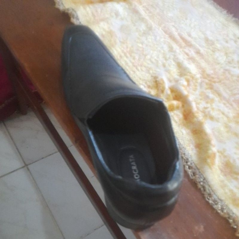 sepatu resmi/kantoran merk democrata brazil size eur 46 belum dipakai