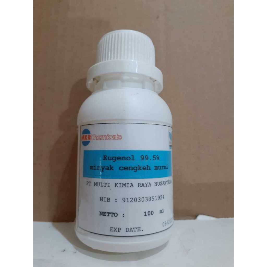 EUGENOL 99,5% MINYAK CENGKEH MURNI - 100ML