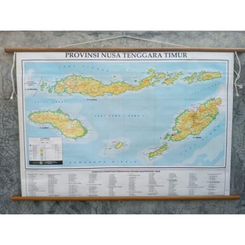 

peta provinsi NTT