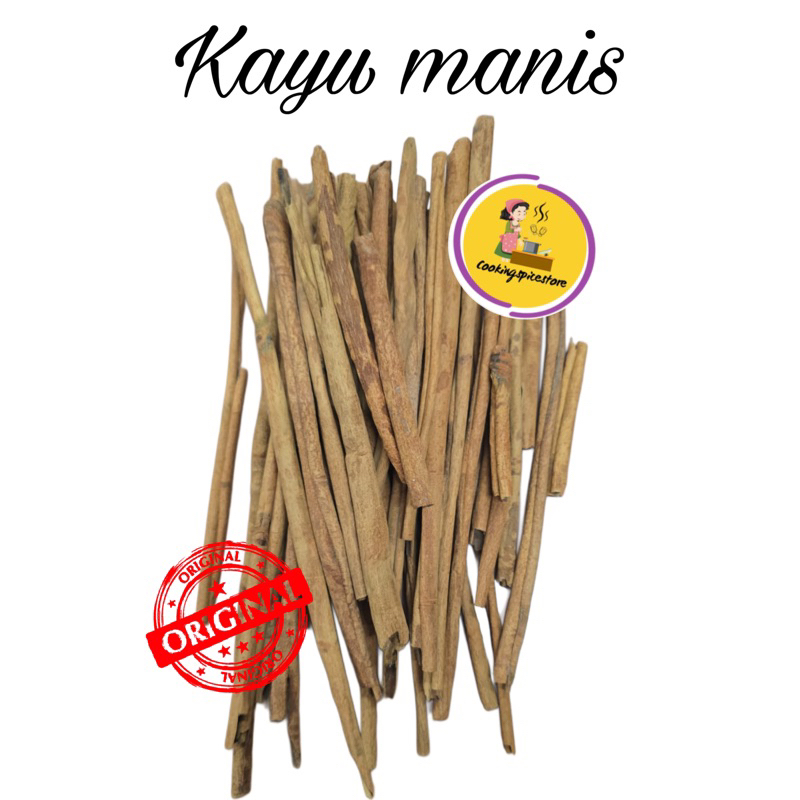 

Kayu manis stick utuh Grade A kualitas Import 100gr-250gr