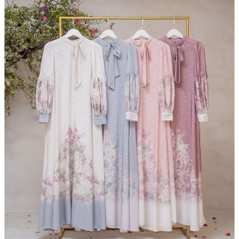 Gamis Wanita Kekinian Biyya Dress by Wearing Klambi