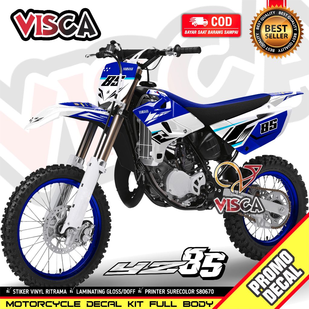 Decal Yz 85 2019 Variasi Full Body Dekal Yz 85 New 2019 Variasi Full Body Stiker Yz 85 New Variasi F