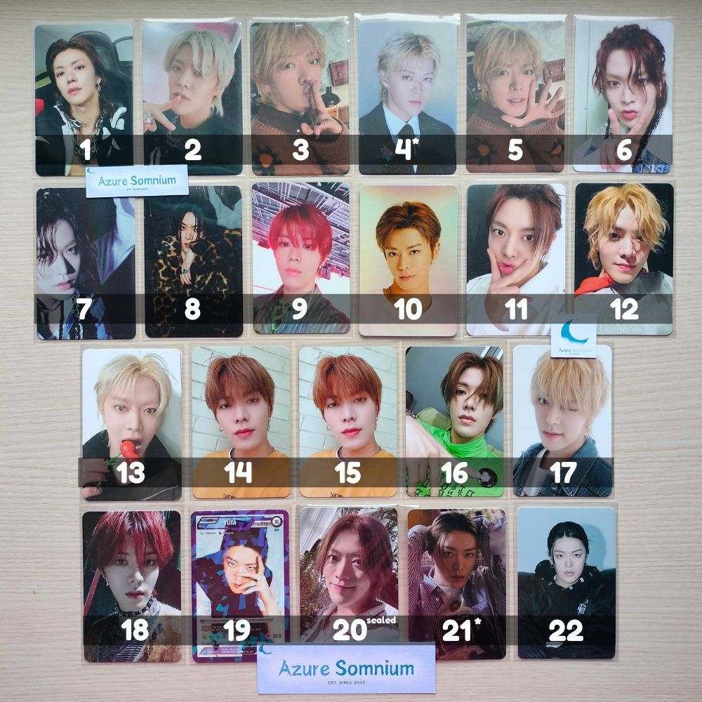

[BONUS POLAROID] Photocard Official Yuta NCT 127 / All About Yuta / Official / Original