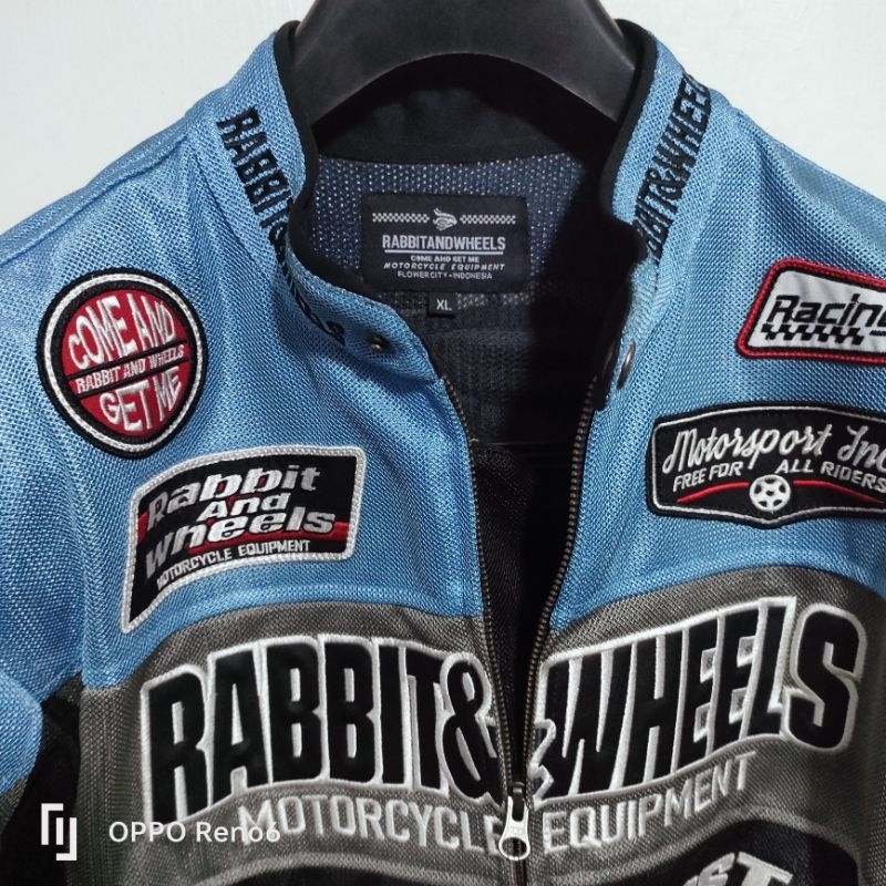 Rabbit and wheels Combo Blue Sky Preloved size XL second product motorcycle equipment jaket pria bek