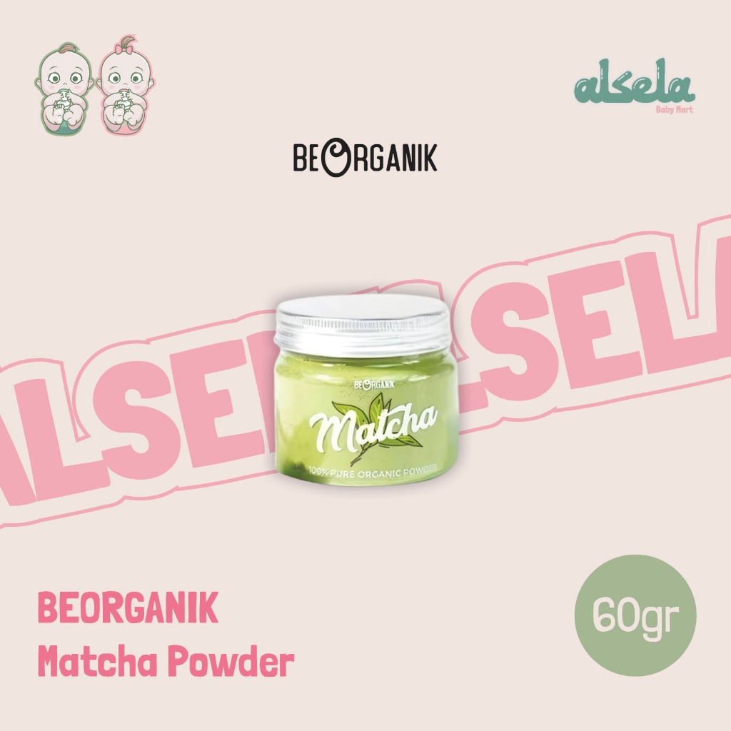 

Beorganik Pure Matcha Powder 60gr Bubuk Matcha Murni 100% Tanpa Pengawet