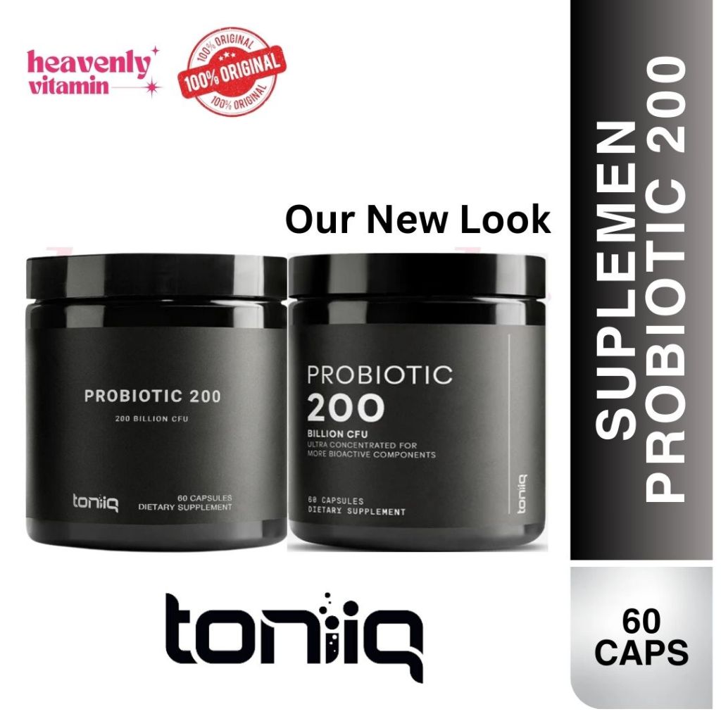 Toniiq Probiotic 200 Billion CFU - 60 Capsules