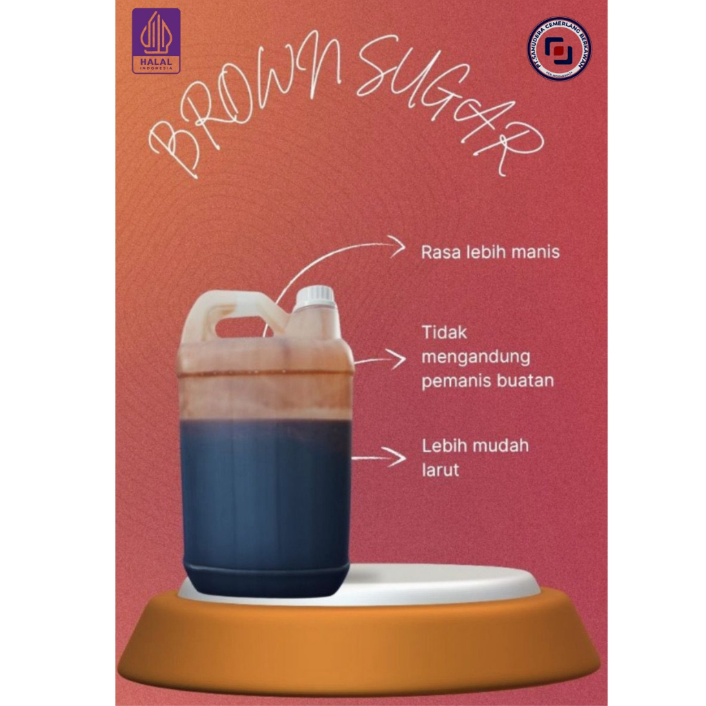 

Brown sugar syrup | Gula aren cair kualitas premium 5kg