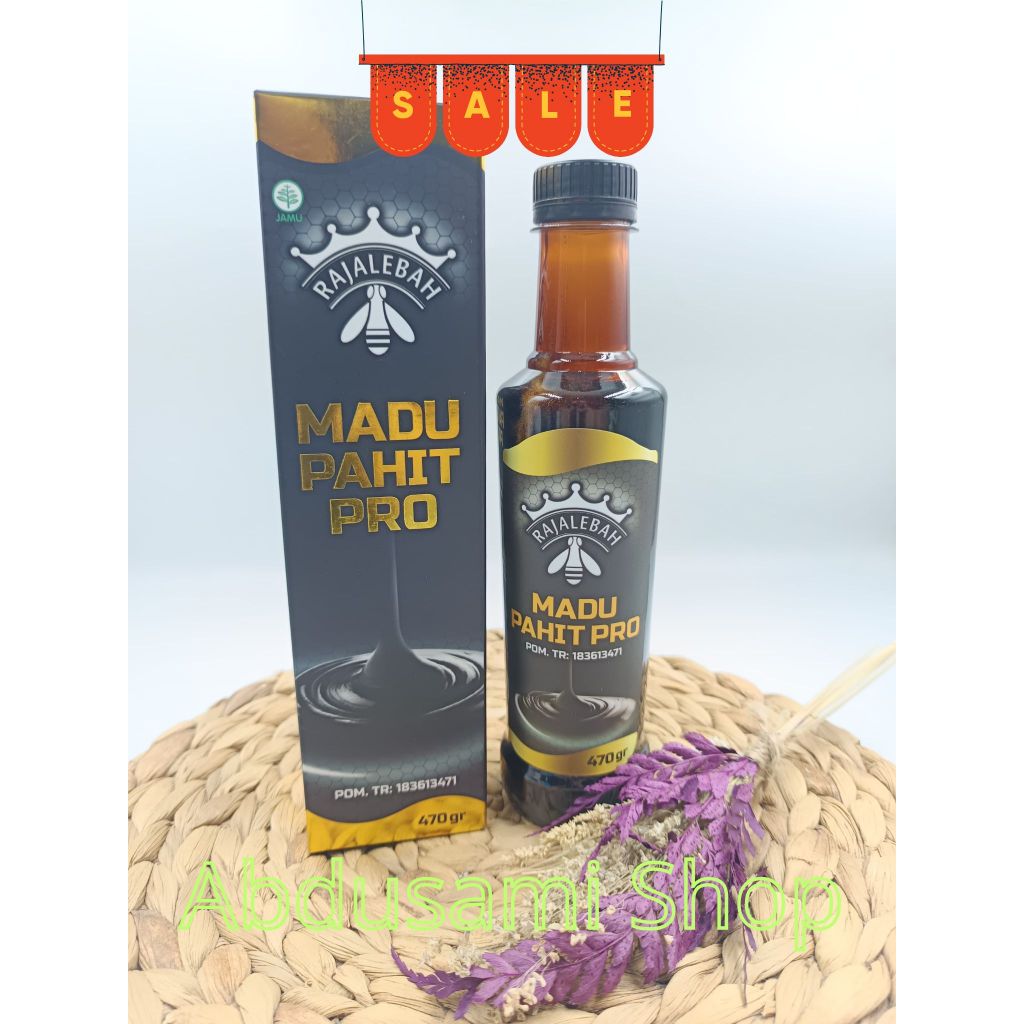Madu Hitam Pahit Pro Raja Lebah Plus Propolis Asli Original Madu Pahit