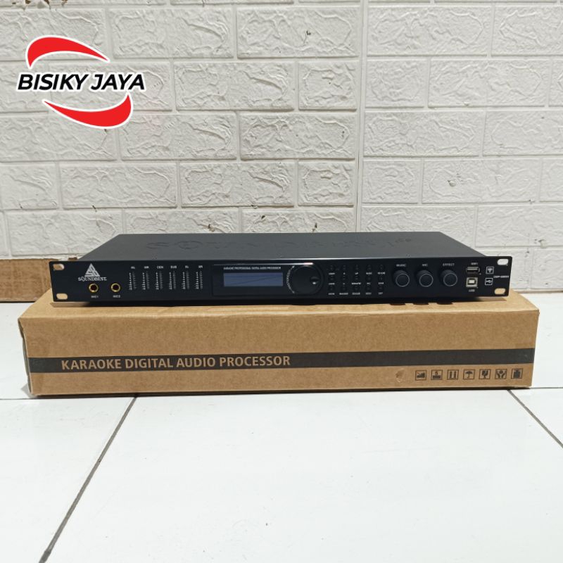 Digital Processor Soundbest DSP-3900 Original Soundbest DSP 3900 Prosessor Audio Digital