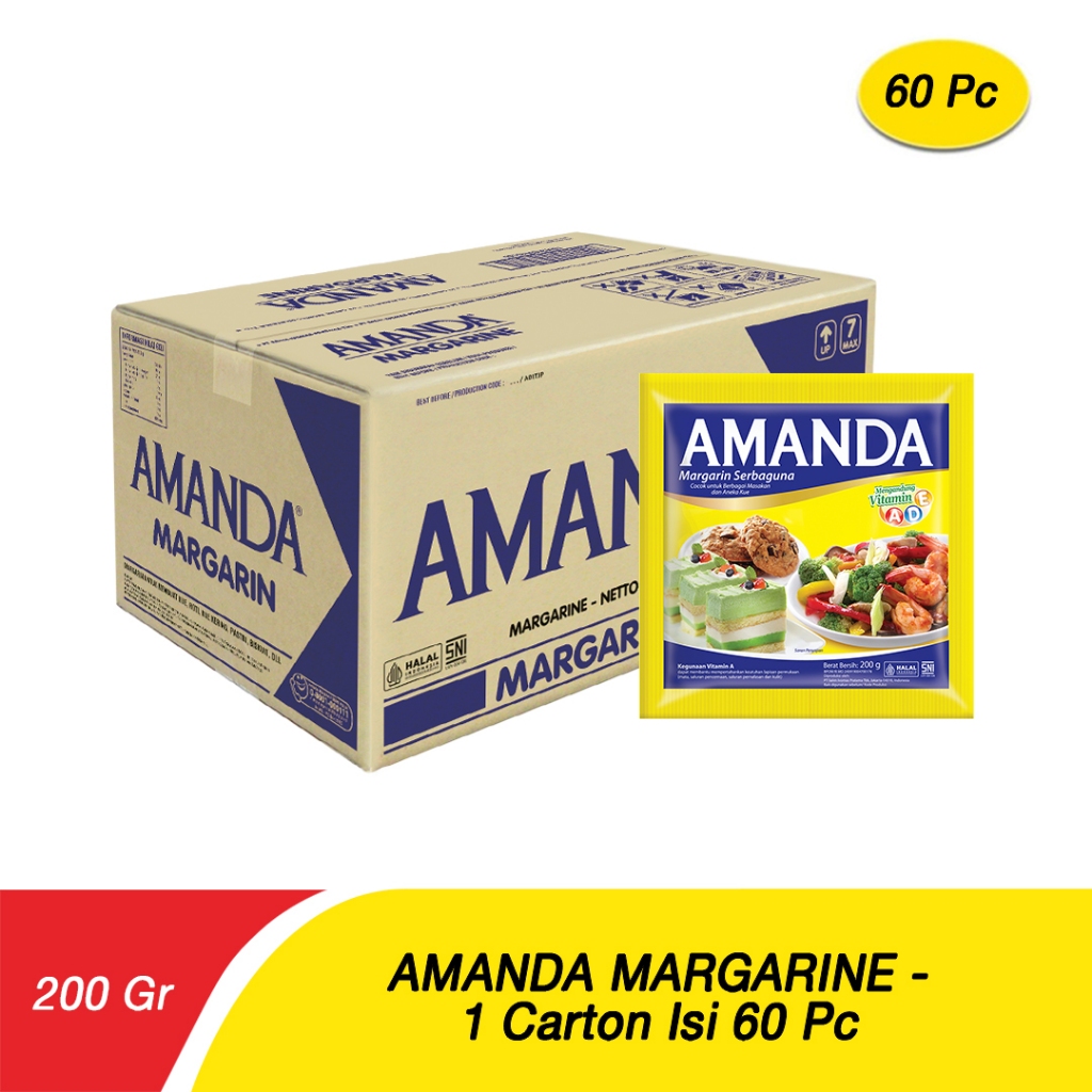 

CTN - Amanda Margarine 200 gr