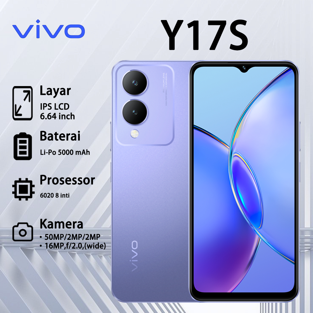 VIVO Y17s 8/256GB Garansi Resmi Vivo Indonesia