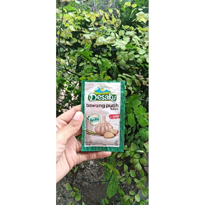 

Desaku Bawang Putih Bubuk 1 renceng isi 12 sachet