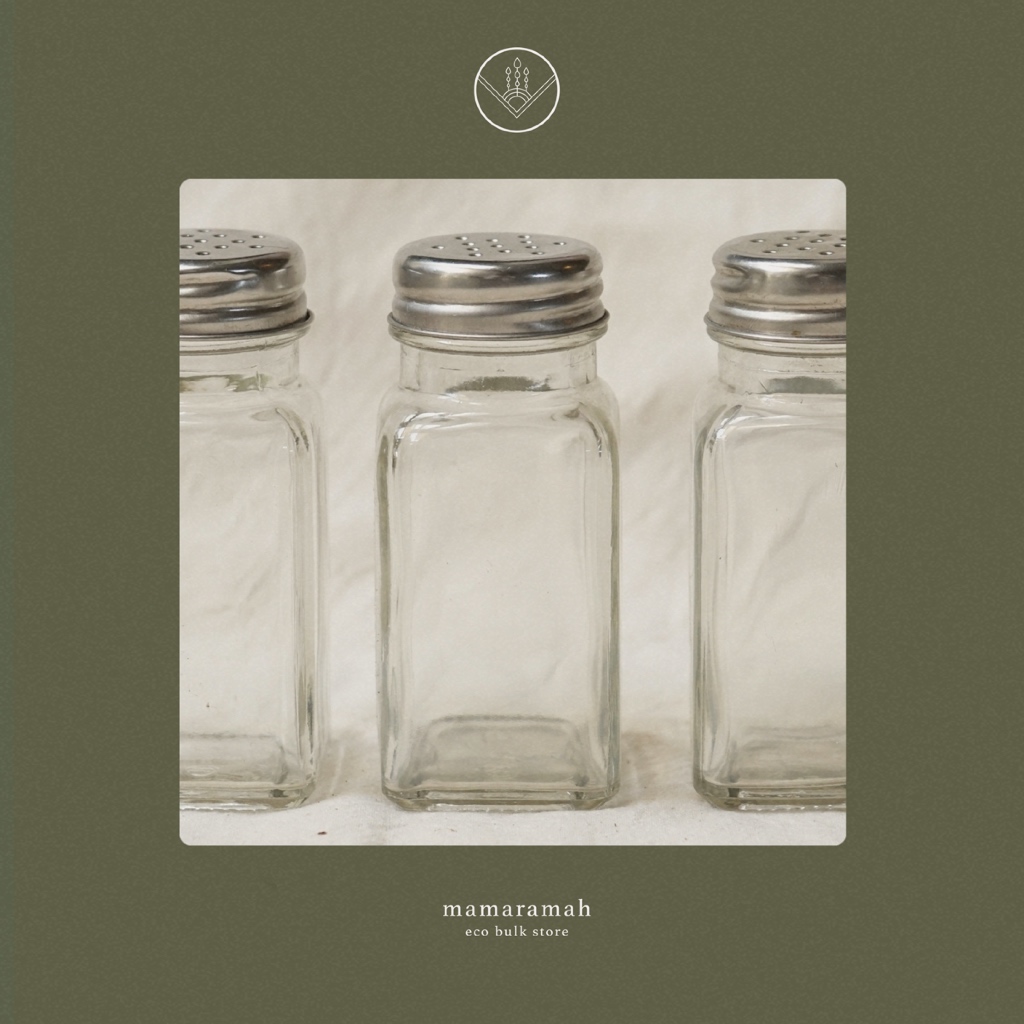 Spices Jar/ Botol Jar Bumbu Kaca 100ml