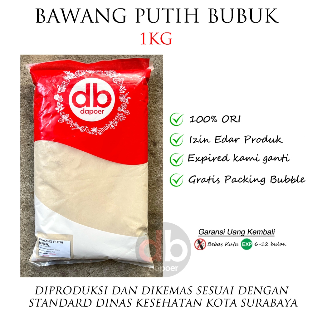 

Garlic Powder 1kg | Bawang Putih Bubuk 1kg