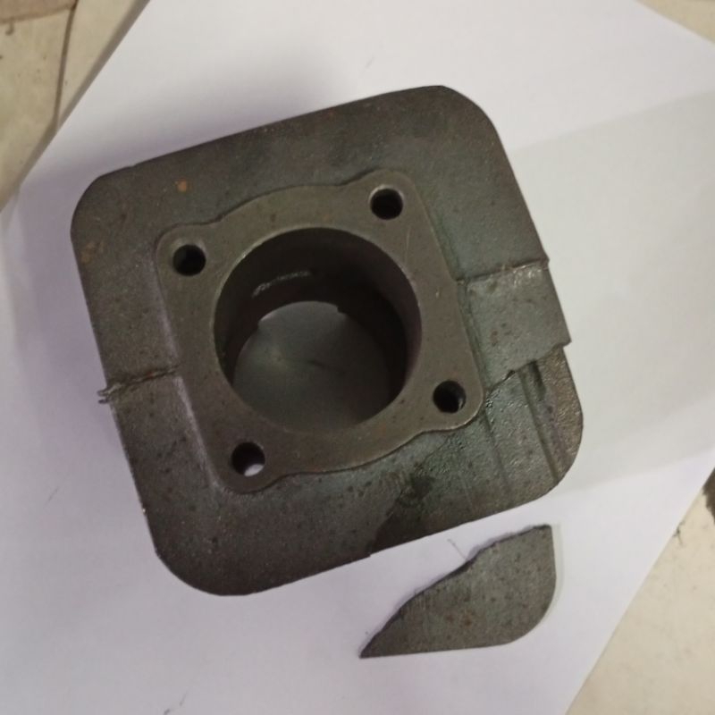 Et950 cylinder blok boring plus piston kit mesin genset 1000 watt 2tak et950