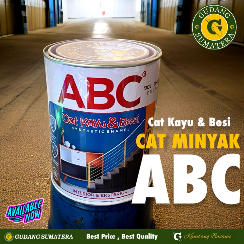 CAT MINYAK KAYU dan Besi / CAT MINYAK ABC 1 kg