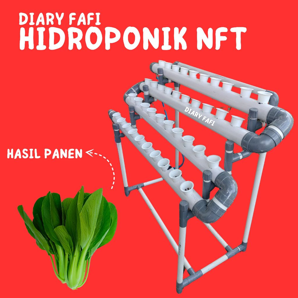 HIDROPONIK NFT FULL SET - 2 INCH