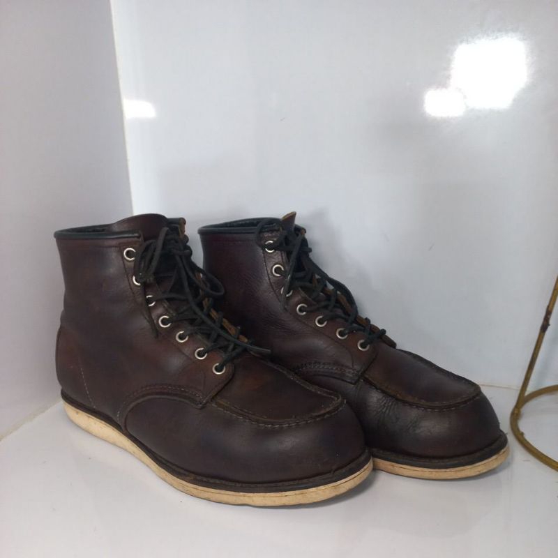 seatu Rider/worker Boots Redwing Usa 8138 vintage sz.43 Gagah