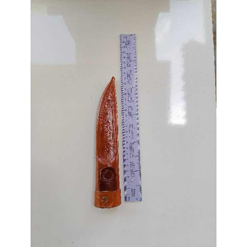 sarung pisau bahan kulit sapi panjang 24cm