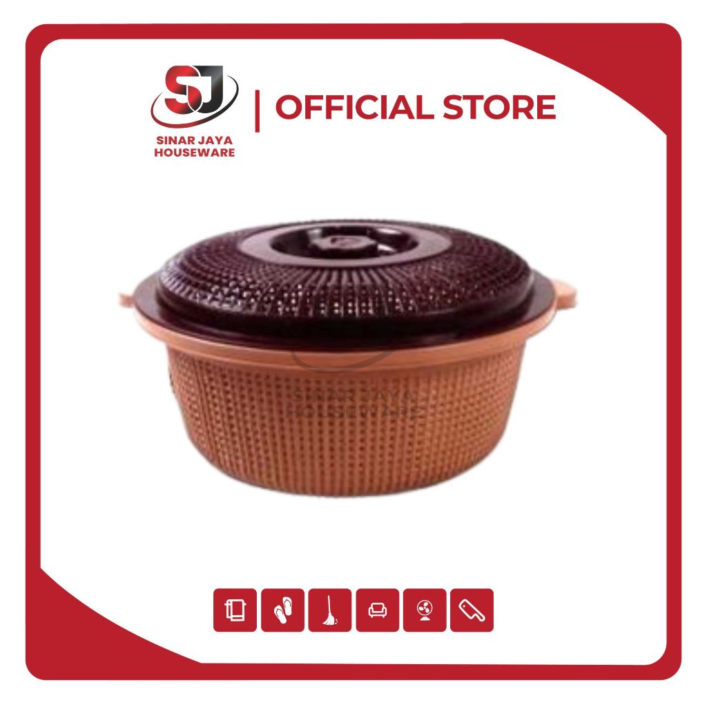 Wakul Semeru Capp Planet/Wakul Hajatan/Wakul Plastik Saji Tutup