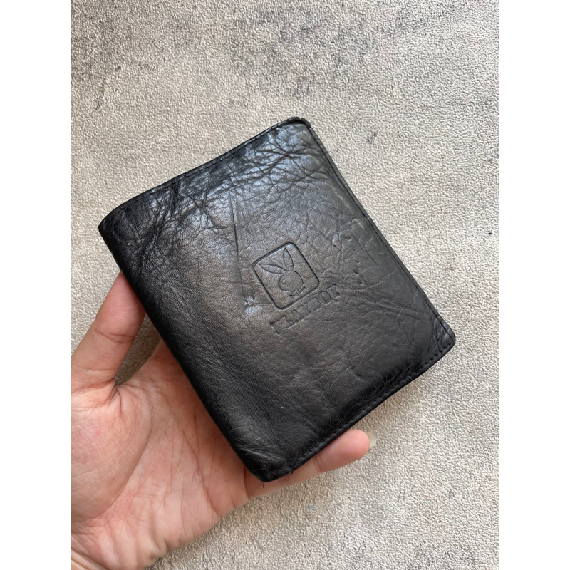 dompet kulit asli playboy ori second