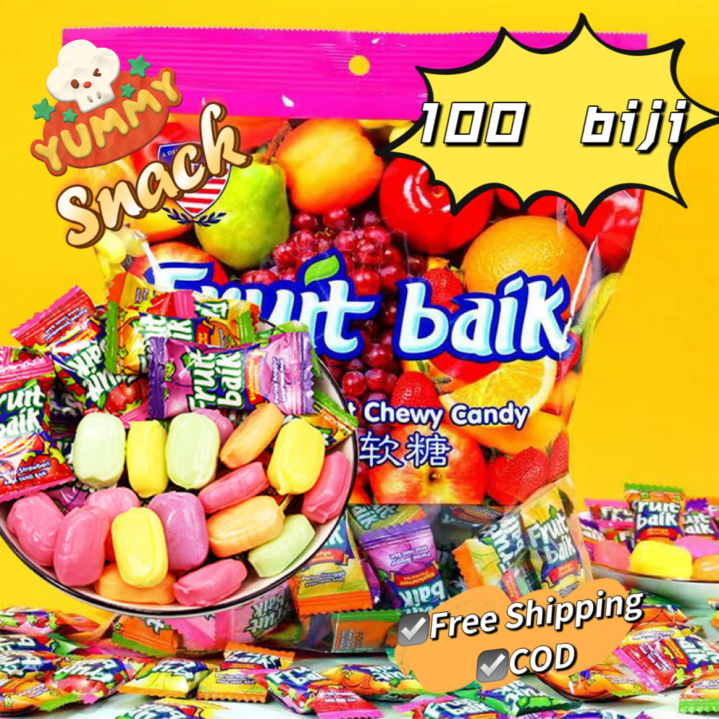 

【GCRT】【Fruit Super Pure】Permen Orang dewasa dan anak-anak menyukai permen 4 rasa Permen Pemberian Hadiah