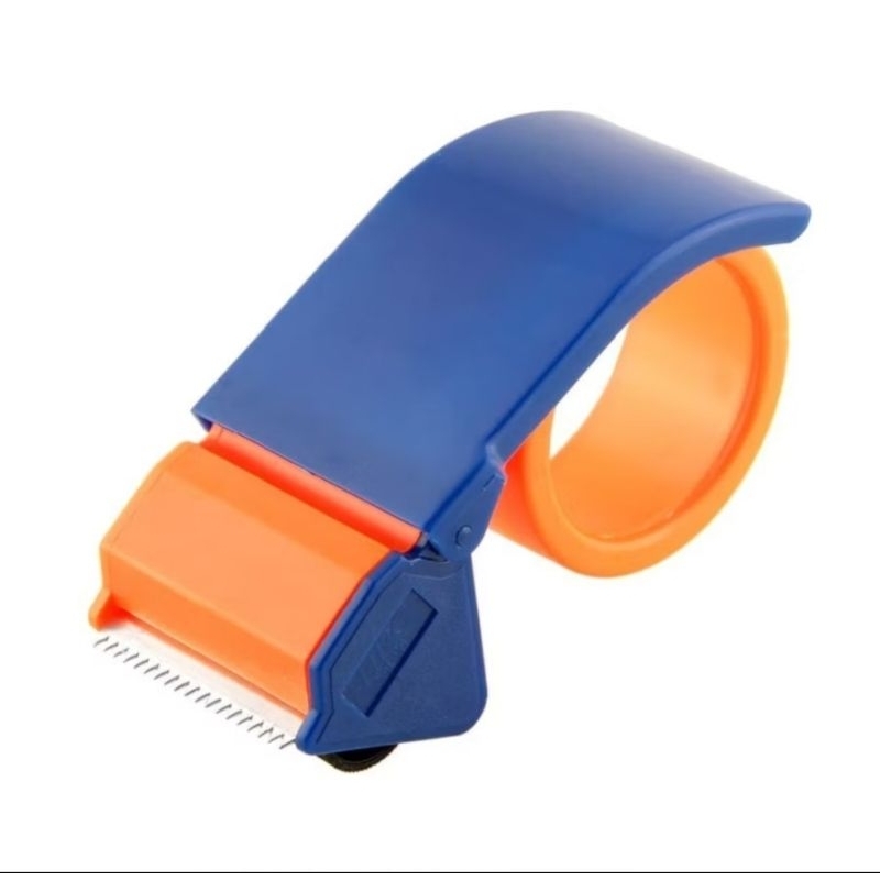 

Dispenser Plakban Lakban Tape CutterIsolasi Holder Plastik Solasi Pisau Packing Online