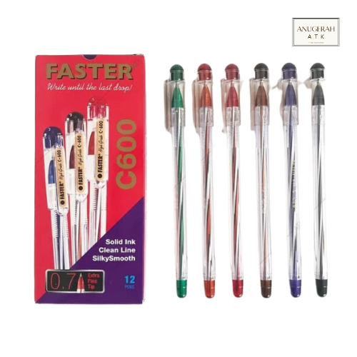 

Pulpen Faster C600 | Ballpoint Faster Per Lusin