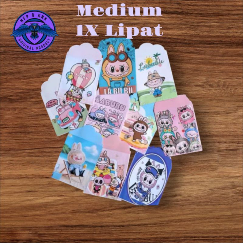 

Amplop Lebaran Viral Motif Labubu 2025