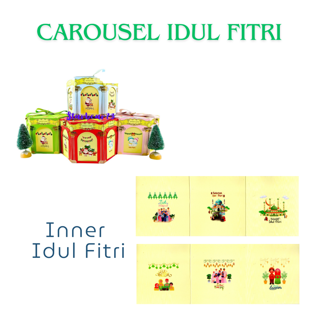 

Paperbag / Gift Box Premium Motif Carousel Edisi Hari Raya (Medium & Big Size)