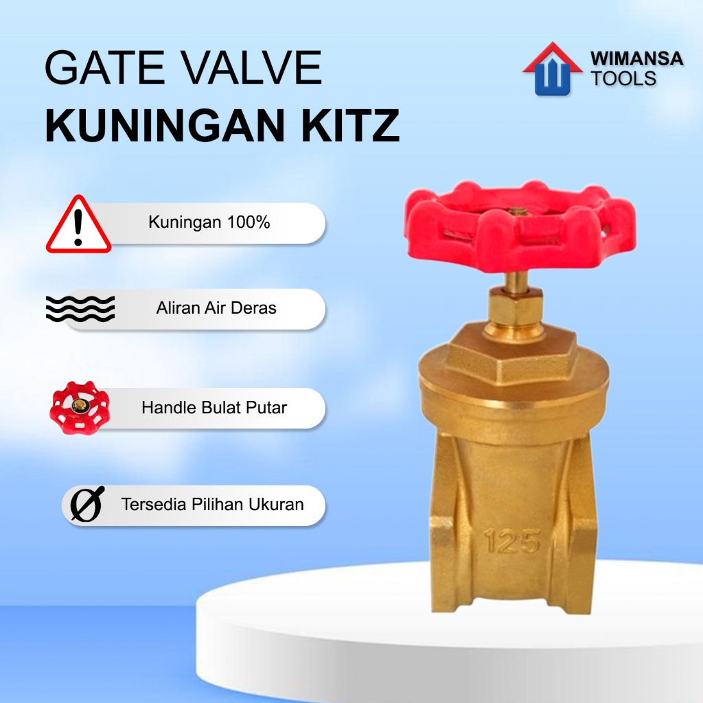 GATE VALVE KUNINGAN 2.5 INCH KZ