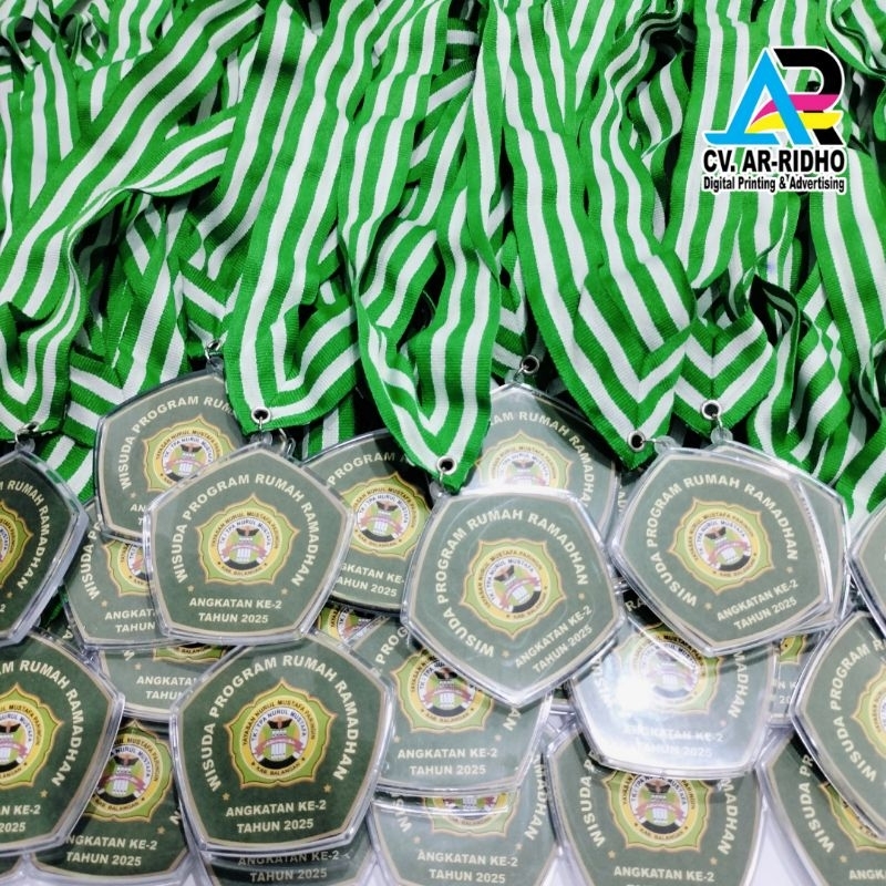 Medali Wisuda/Kalung Wisuda/Kalung Perpisahan Bahan Akrilik